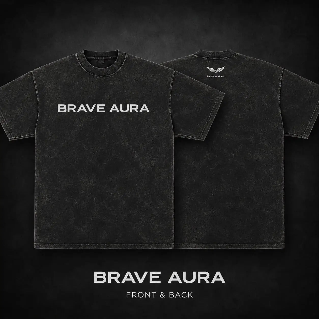 Brave Aura Preta Marmorizada